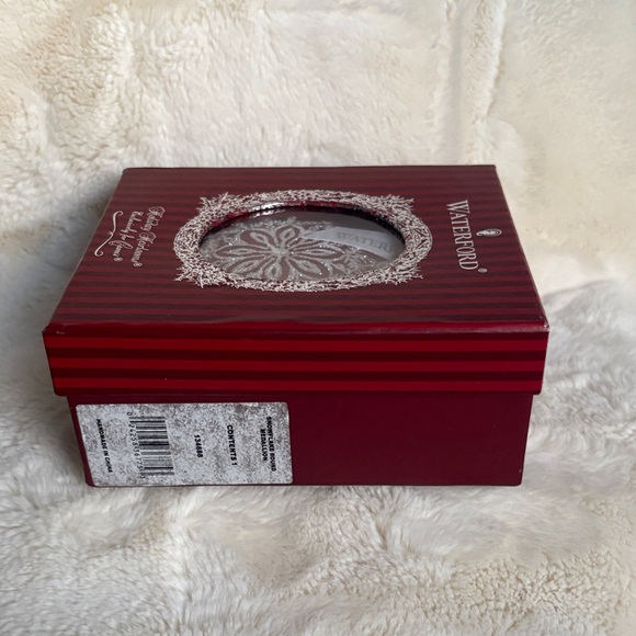 Waterford Festive Red and Silver Ornament - Picture 5 of 11